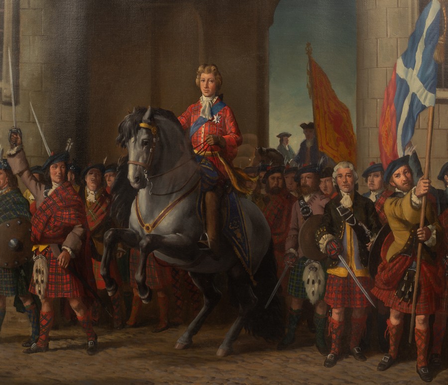 John Leigh-Pemberton (1911-1997)/Prince Charles Edward Enters Edinburgh,