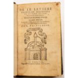 Atanagi (Dionigi) De La Lettere Facete Et Piacevoli Di Diversi Grandi...