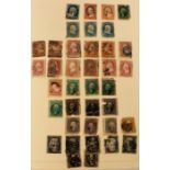 Stamps: USA: In 2 large albums with mint & used definitives, commemoratives, air, postage due etc.