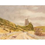 Capt J D Guille/The Waterford Hunt, Ballinagorka, Dublin Castle/signed and inscribed/watercolour,