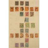 Stamps: Br Empire: Be-C album of various countries & colonies including Bermuda,