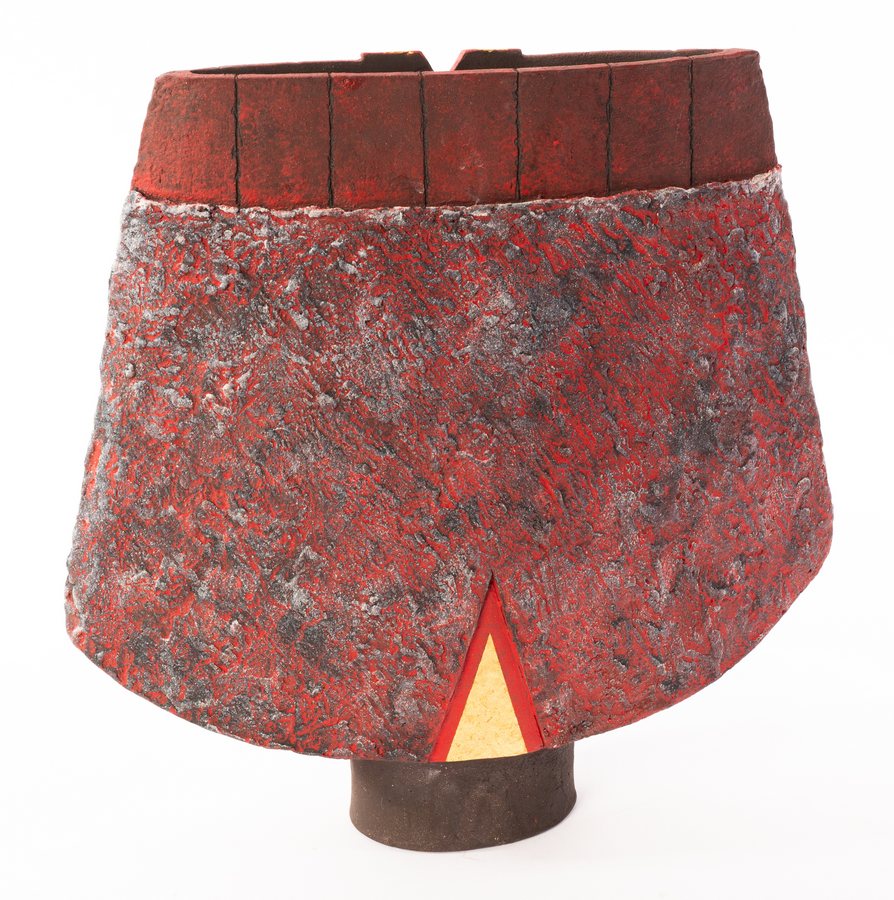 Philip Evans (born 1959), a large stoneware vessel with textured surface, - Bild 2 aus 3