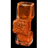 Geoffrey Baxter for Whitefriars, a small Drunken Bricklayer vase,