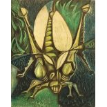 Jack Coutu (born 1924)/Grasshopper/inscribed,