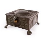 John Pearson (1859-1930), an Arts & Crafts copper casket,