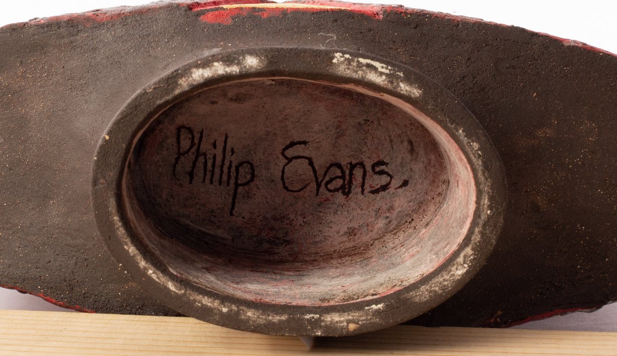 Philip Evans (born 1959), a large stoneware vessel with textured surface, - Bild 3 aus 3