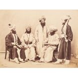 Charles Shepherd (acc. 1860-1885)/Group of Kabulese Merchants in Peshua, No.