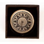 A ship's compass, boxed,