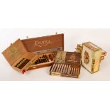 An assortment of 60+ incomplete cigars to include, eight sealed Romeo Y Julieta cigars,