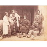 Samuel Bourne (1834-1912)/Group of Bhoota People, Darjeeling/No.