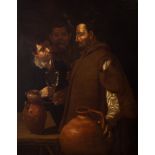 After Diego Rodríguez de Silva y Velázquez/The Waterseller of Seville/oil on panel,
