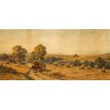 John Faulkner (1835-1894)/Farm at the Plaisance, Kenilworth/signed and inscribed/watercolour,