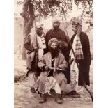 The Tribes on Our Frontier, Orakzai 12/circa 1900, inscribed/mounted silver gelatin print,