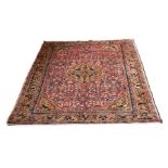 A Central Persian Rudbar rug,