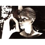 20th Century/Mannequin/signed indistinctly/a black and white photograph,