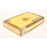 An opened, complete boxed set of twenty-five Montecristo No.