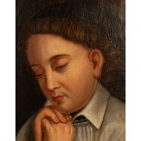 Italian School, 19th Century/Figure Praying/oil on canvas,