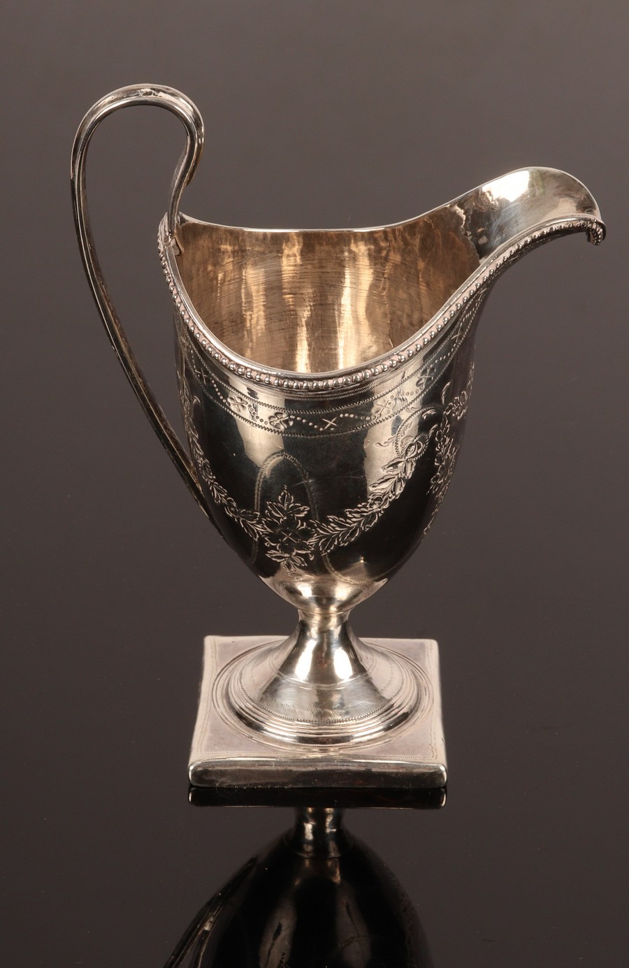 A George III silver jug, Peter & Ann Bateman, London 1794,