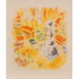 Late 20th Century/Piccadilly Circus/indistinctly signed/limited edition lithograph,