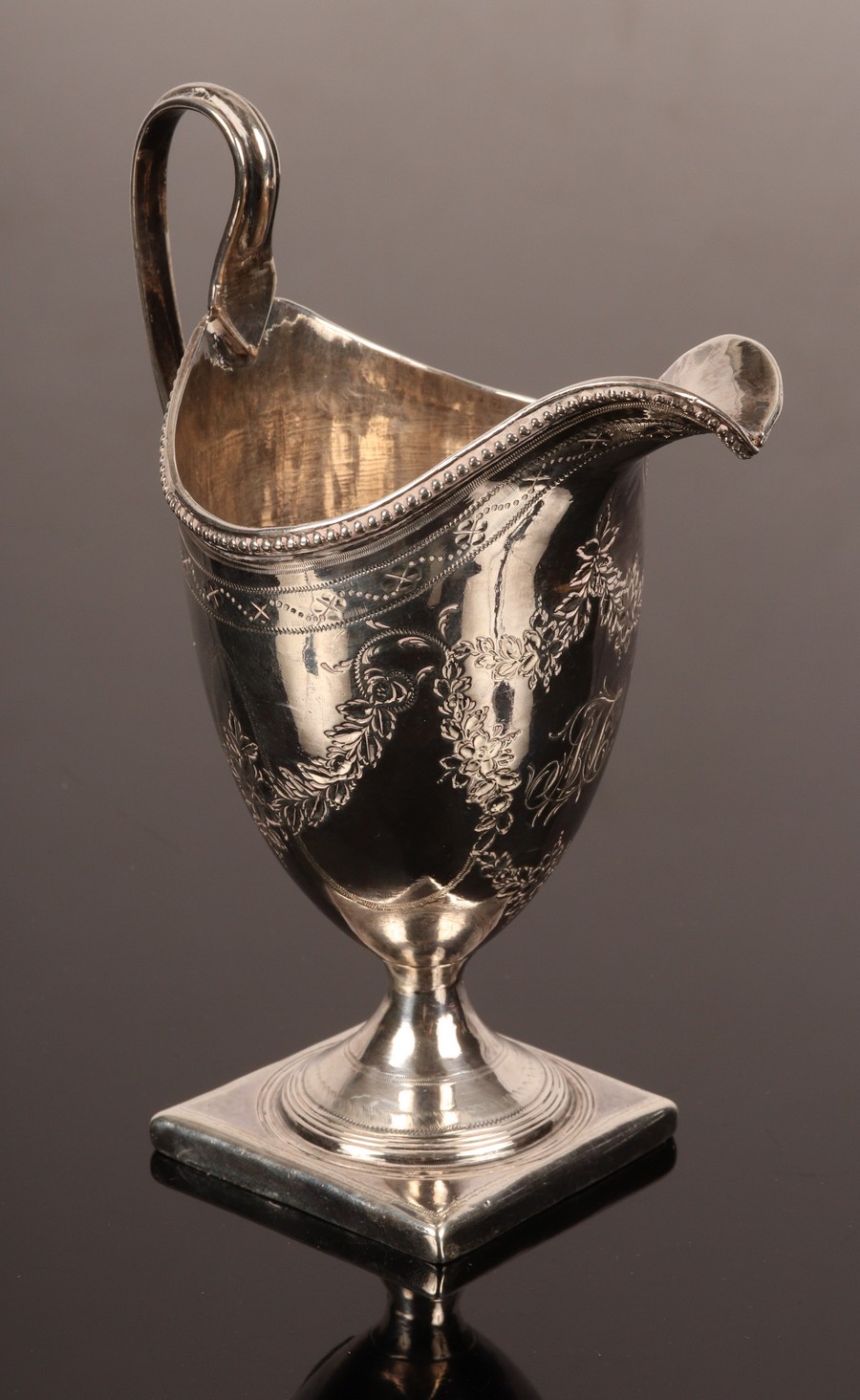 A George III silver jug, Peter & Ann Bateman, London 1794, - Image 2 of 3