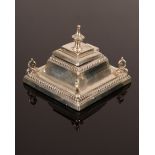 A silver inkstand, HE Ltd.