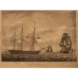 Robert Dodd (1748-1816)/Eight Marine Engravings/published by Robert Dodd near the Admiralty,