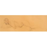 Sydney Horne Shepherd (1909-1993)/Study of a Nude Female/pencil on paper,