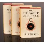 Tolkien (JRR) The Fellowship of the Ring, seventh impression October 1957; The Two Towers,