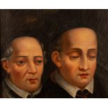 Italian School, 19th Century/Two Figures/oil on canvas,