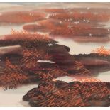 Kou Zonge (born 1941)/Red Beech/watercolour,