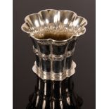 A Danish 830 standard silver Margrethe cup, Svend Toxvaerd, mid 20th Century, 11cm high,