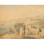 Attributed to John Nixon (circa 1750-1818)/Hove, Near Brighton, 1801/watercolour, 25cm x 32.