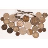 A collection of sundry coins,