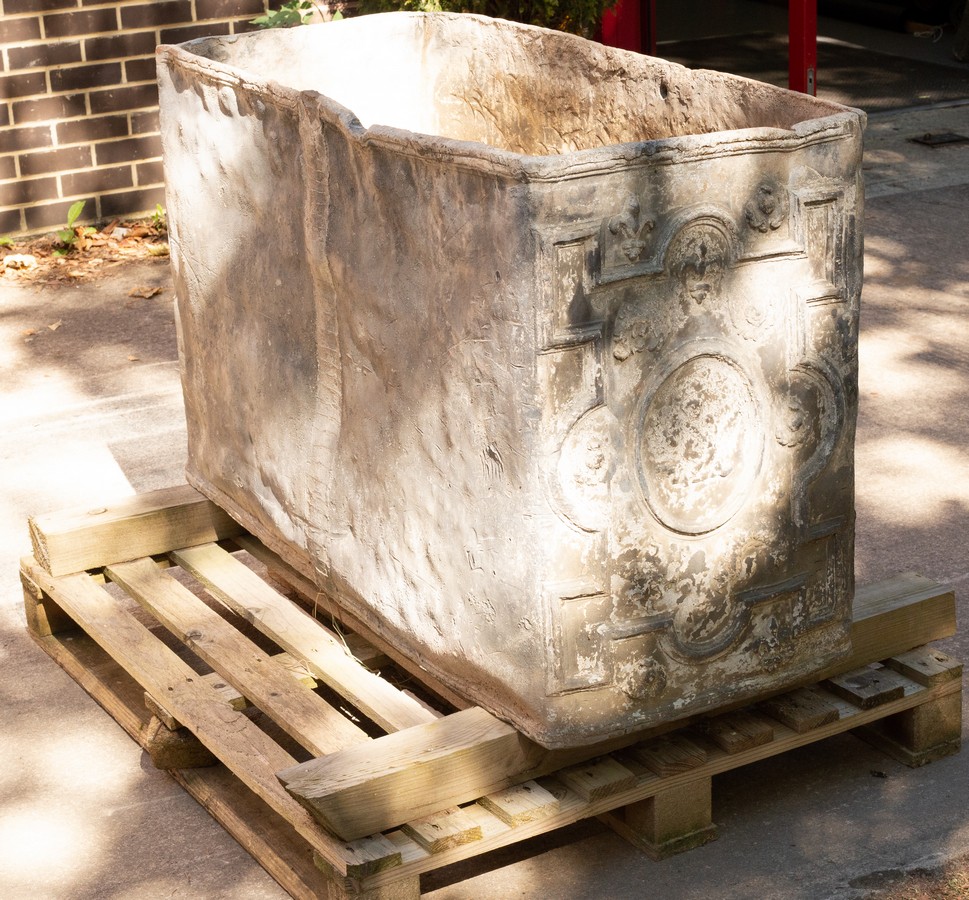 A William and Mary rectangular lead cistern, dated 1691, - Image 6 of 11