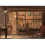 Deborah Jones (1921-2012)/Shop Window/signed/oil on board,