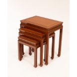 A Chinese nest of three tables,