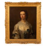 Attributed to Henry Pickering (circa 1725-circa 1775)/Portrait of Susannah Earle of Eastcourt (died