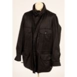 Issey Miyaki, a black wind jacket, size L CONDITION REPORT: This is a mans jacket,