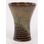 Chigashige Jitaro (Japanese, Contemporary), sake cup, of flared form, 8cm high,