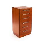 G-Plan, a Fresco teak chest of six drawers, 103cm high, 55.