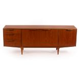 McIntosh & Co, a mid-Century Dunvegan teak sideboard, designed 1960s by Tom Robertson, 201.