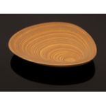 Tapio Wirkkala (1915-1985), a laminated birch plywood leaf dish, 1950s,