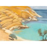 Carolyn White (1945-2013)/Pisoyallia from Above, Andros/initialled CMW,