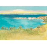 Valerie Miller (Contemporary)/Ionian Island, Paxos, Greece/signed and inscribed verso/oil on canvas,