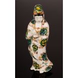 A 19th Century famille verte figure of a Bijin,