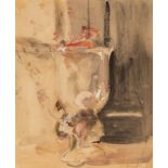 Fred Mayor (1868-1916)/The Glass Vase/signed, watercolour, 38.