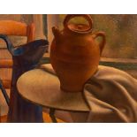 Mark Gertler (1891-1939)/Still Life/with earthenware vessel and blue ewer/signed and dated July