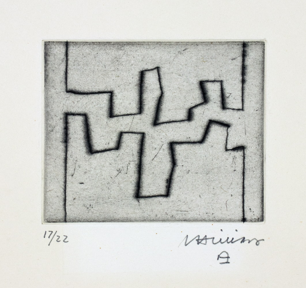 Eduardo Chillida. Ze II. Que.