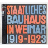 Staatliches Bauhaus Weimar 1919-1923.