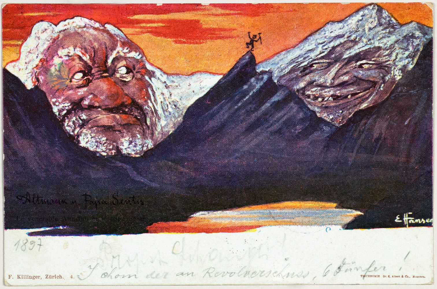 Emil Nolde. Bergpostkarten. - Image 3 of 15